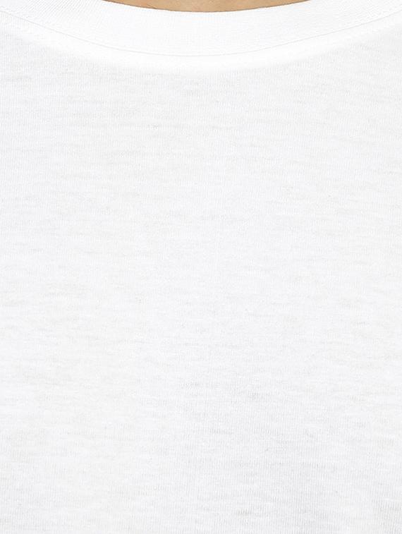white cotton t-shirt - 15364039 - Zoom Image - 4