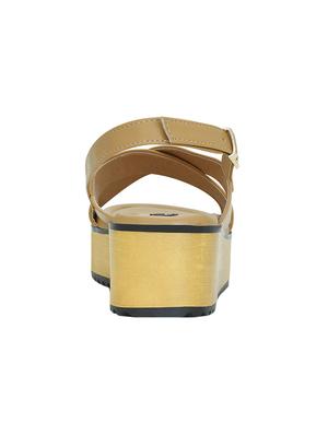 beige platforms wedges - 15367471 - Standard Image - 4