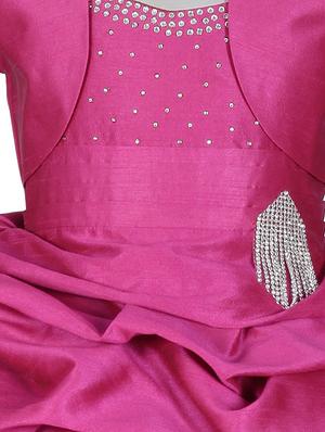 pink satin gown - 15375951 - Standard Image - 4