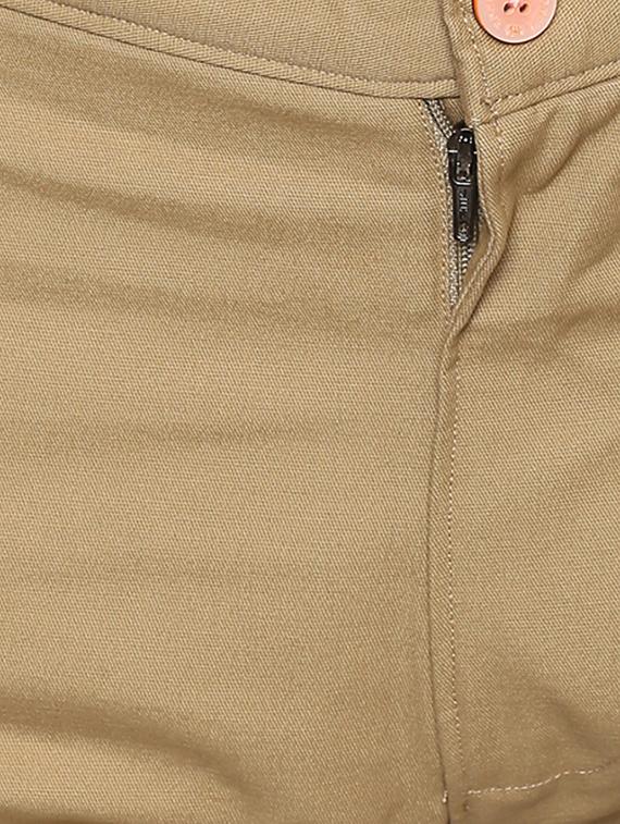 beige cotton chinos casual trouser - 15383708 - Zoom Image - 4