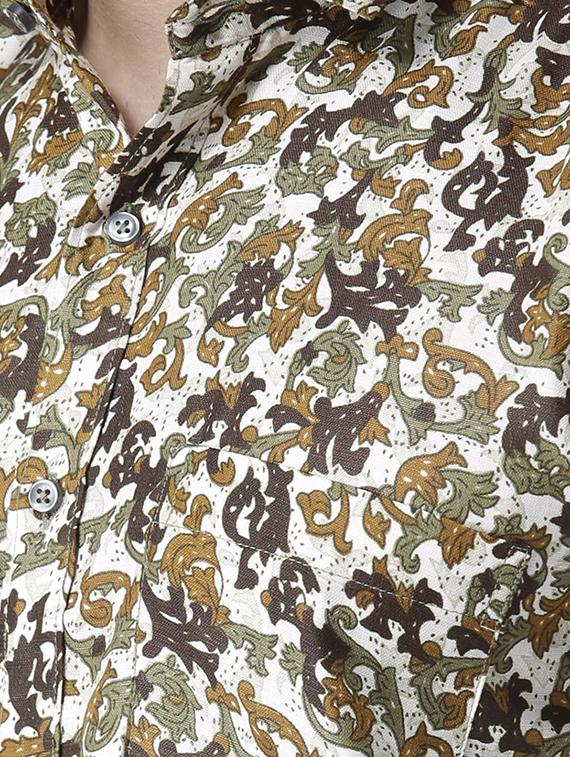multi colored cotton casual shirt - 15383737 - Zoom Image - 4