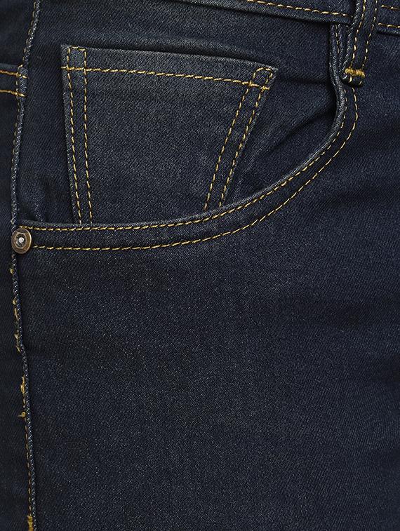 blue denim plain jeans - 15384253 - Zoom Image - 4