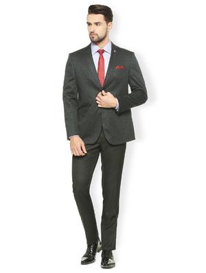 black polyester single breasted blazer - 15384943 - Standard Image - 4