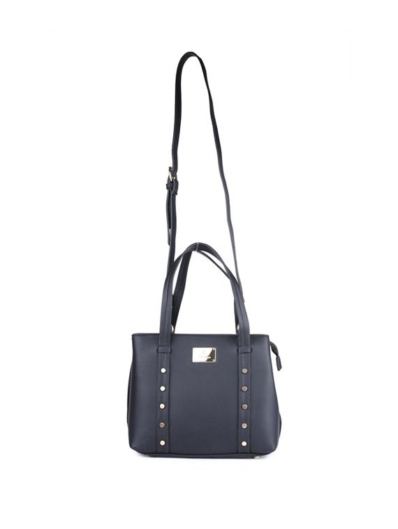 black leatherette (pu) regular sling bag - 15385162 - Zoom Image - 4