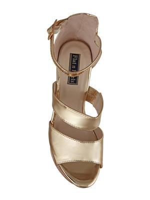 flat n heels silver wedges - 15386163 - Standard Image - 4