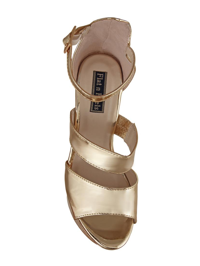 flat n heels silver wedges - 15386163 - Zoom Image - 4