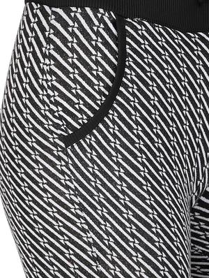 drawstring waist printed mid-rise shorts - 15392450 - Standard Image - 4