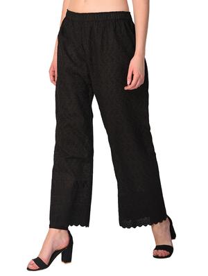 set of 2 chikankari straight palazzo - 15395527 - Standard Image - 7