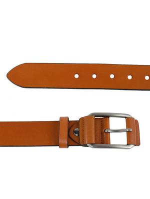 tan leather belt - 15398225 - Standard Image - 4