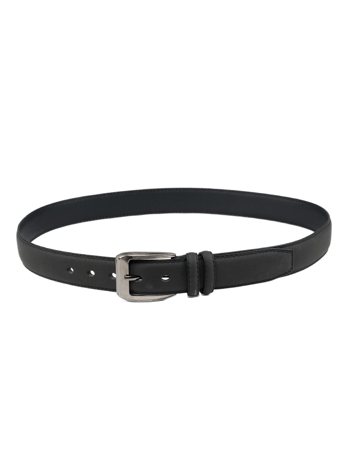 black leatherette belt - 15398234 - Zoom Image - 4