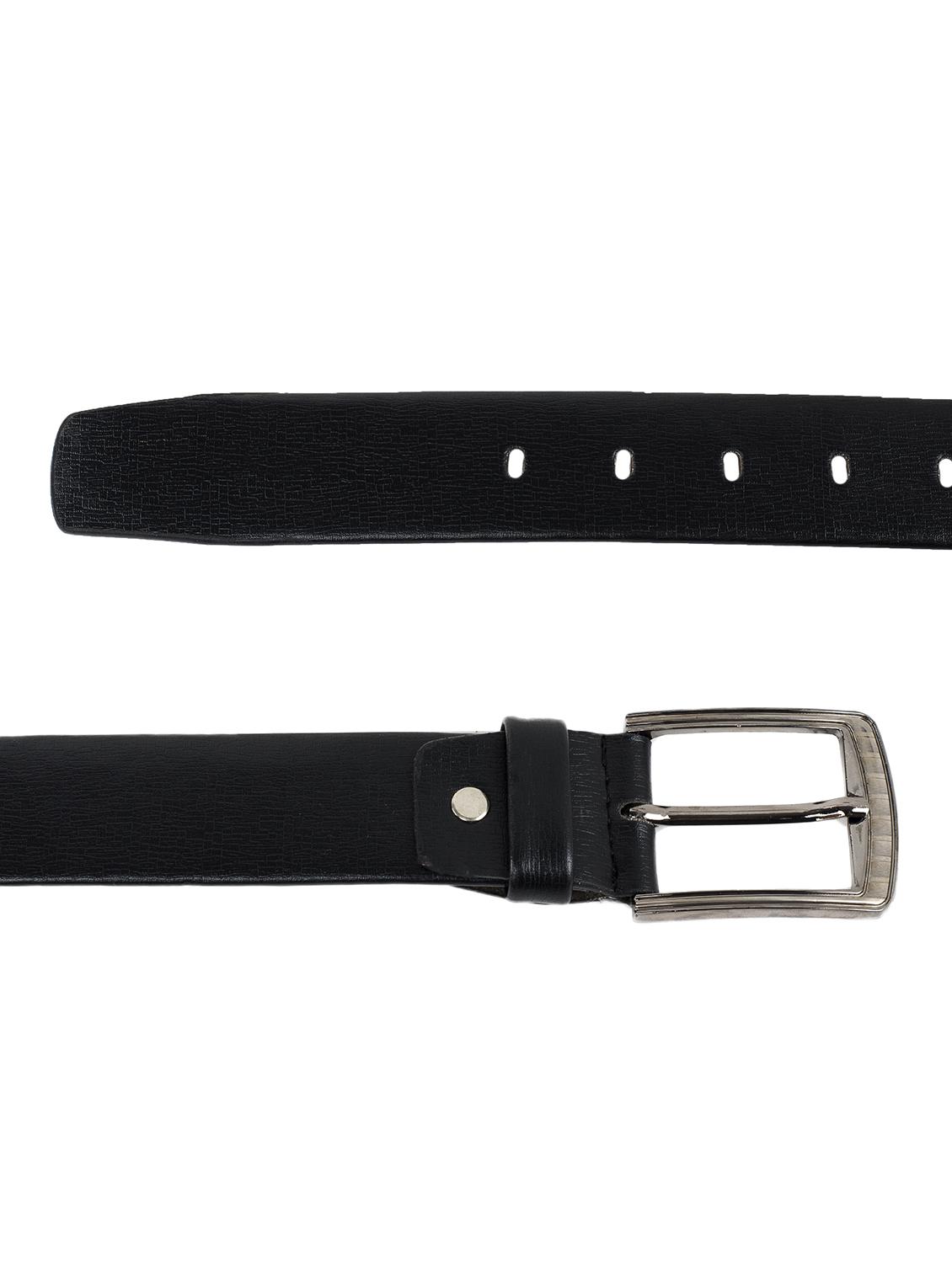 black leatherette belt - 15398244 - Zoom Image - 4