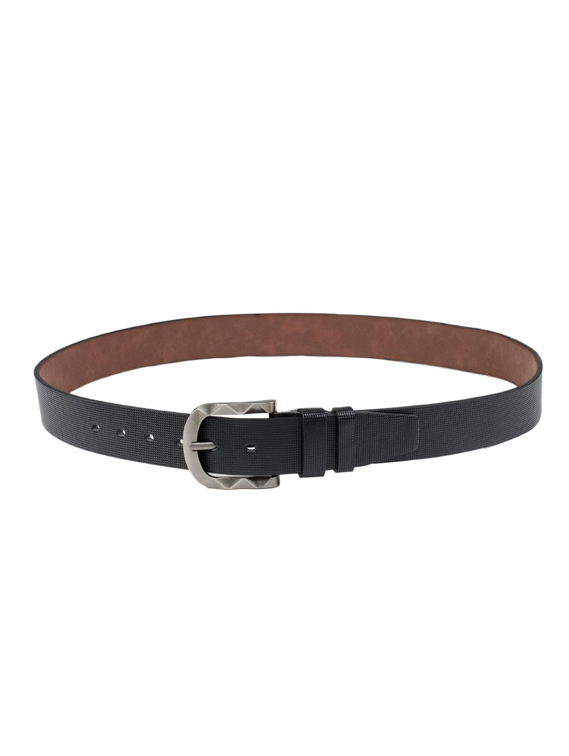 black leatherette belt - 15398248 - Zoom Image - 4