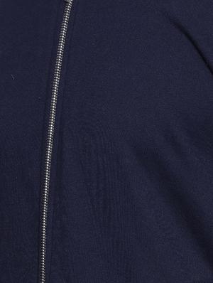 blue cotton casual jacket - 15399011 - Standard Image - 4