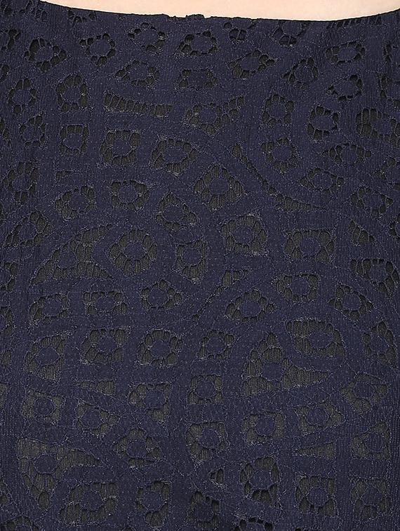 lace draw string waist dress - 15400246 - Zoom Image - 4