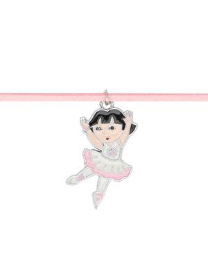 pink plastic necklace set jewellery - 15405896 - Standard Image - 4