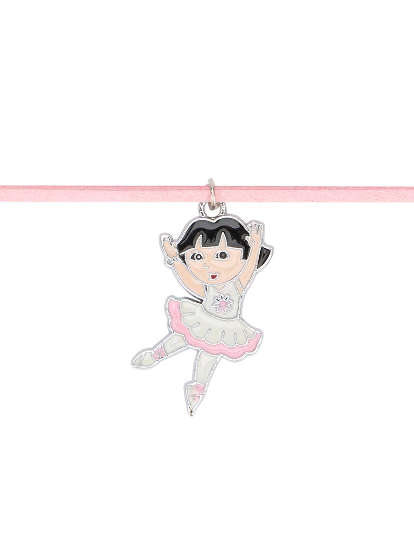 pink plastic necklace set jewellery - 15405896 - Zoom Image - 4