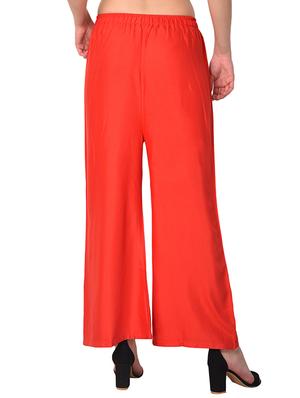 set of 2 flared solid palazzo - 15406133 - Standard Image - 4