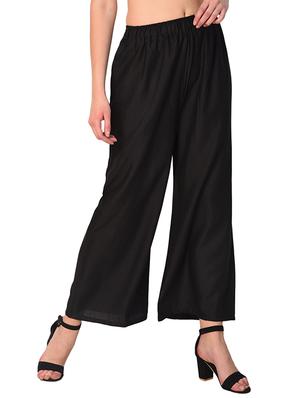 set of 2 flared solid palazzo - 15406133 - Standard Image - 7