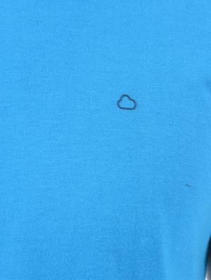 blue cotton blend t-shirt - 15406588 - Standard Image - 4