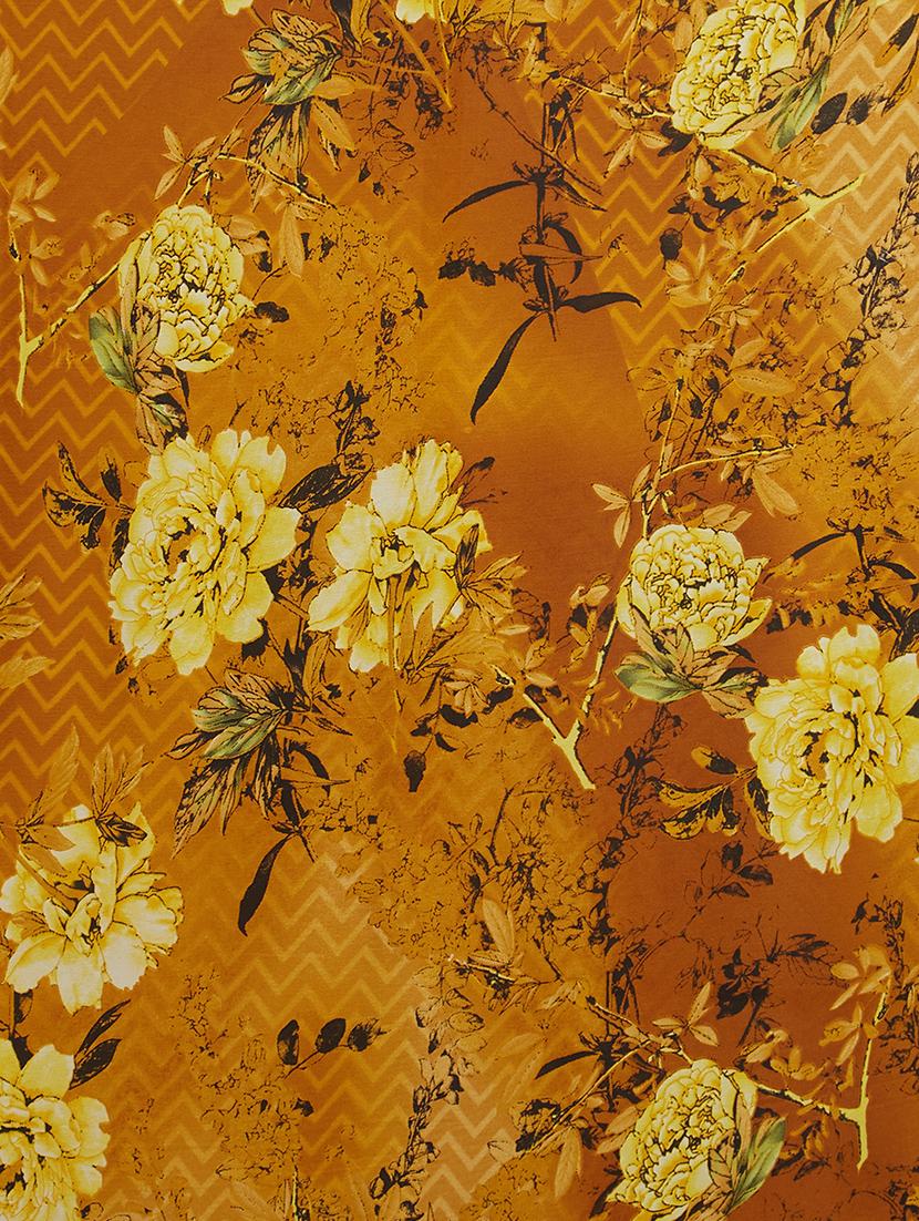 Floral Pallu Printed saree with blouse - 15409971 - Zoom Image - 4
