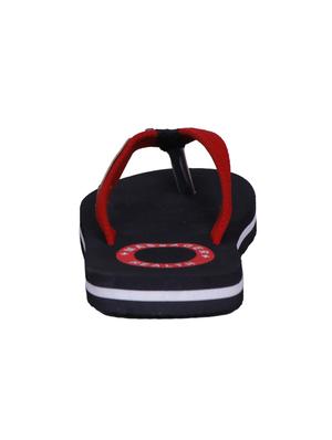 black Fabric toe separator flip flops - 15409993 - Standard Image - 4