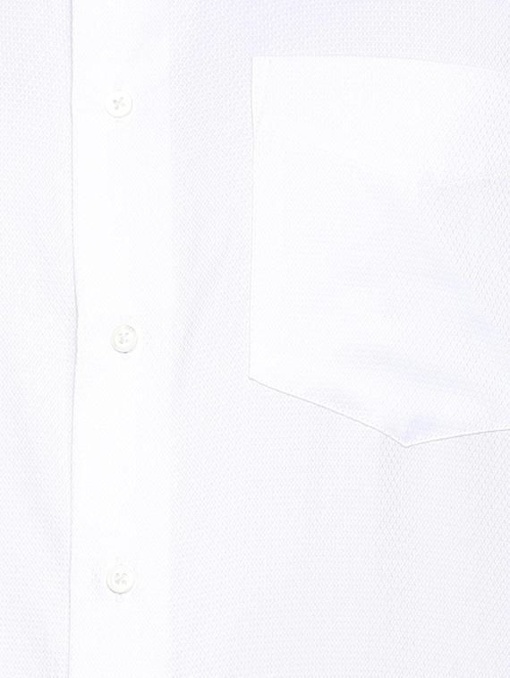 white cotton formal shirt - 15410906 - Zoom Image - 4