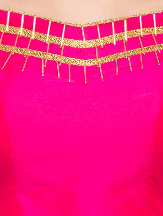 Golden embellished blouse - 15411604 - Zoom Image - 4
