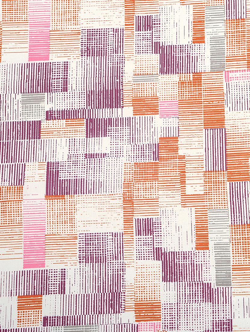 180 TC Geometrical Print Cotton Single Bed Sheet with 1 Pillow Cover - 15411870 - Zoom Image - 4