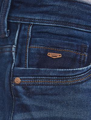 blue cotton washed jeans - 15412036 - Standard Image - 4