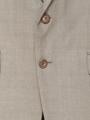 brown polyester blend suit - 15413061 - Standard Image - 4