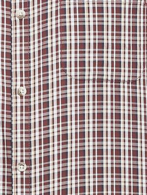 brown cotton casual shirt - 15413107 - Standard Image - 4