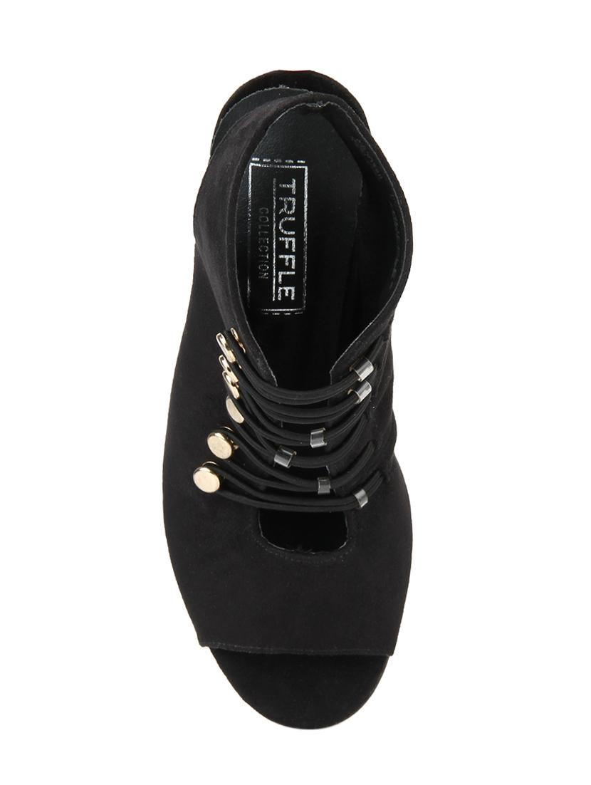 black lace-up sandals - 15413170 - Zoom Image - 4