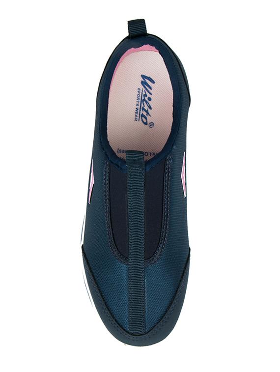 navy slip on sports shoes - 15413341 - Zoom Image - 4