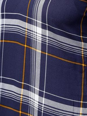straight checkered kurta - 15413473 - Standard Image - 4