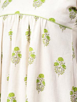 printed kurta skirt set - 15413477 - Standard Image - 4