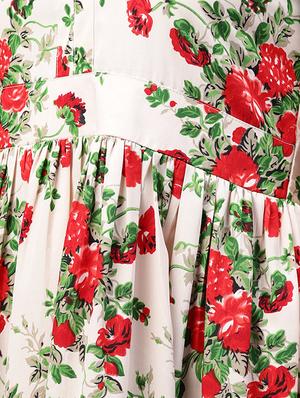 floral flared maxi dress - 15413991 - Standard Image - 4