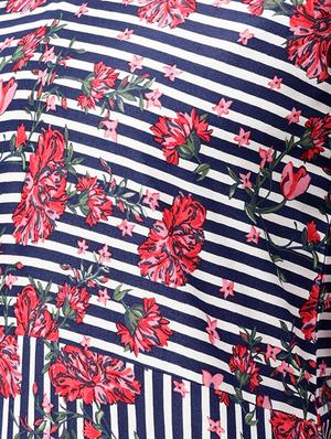 bell sleeve floral maxi dress - 15413996 - Standard Image - 4