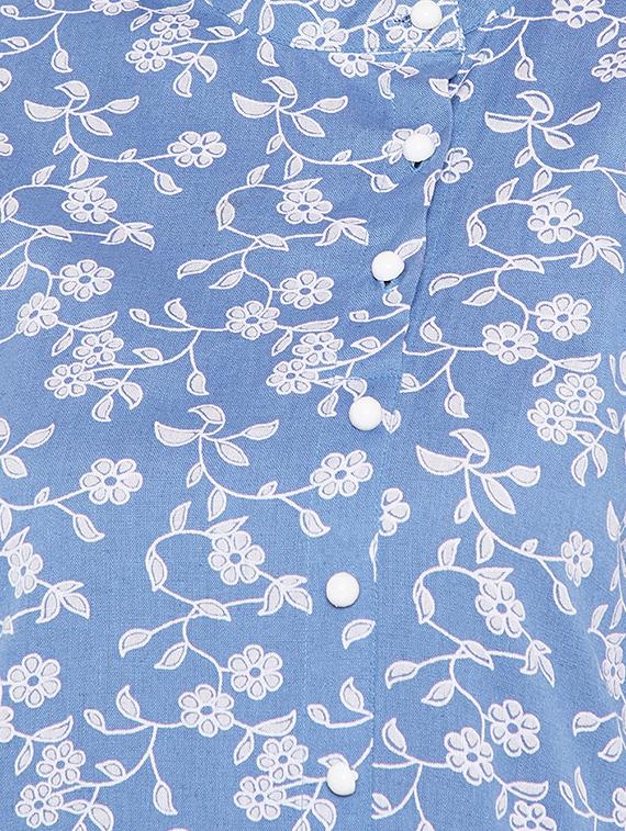 straight printed kurta - 15414692 - Zoom Image - 4