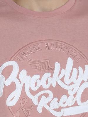 pink cotton t-shirt - 15414716 - Standard Image - 4