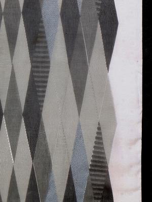Geometrical printed saree with blouse - 15414950 - Standard Image - 4