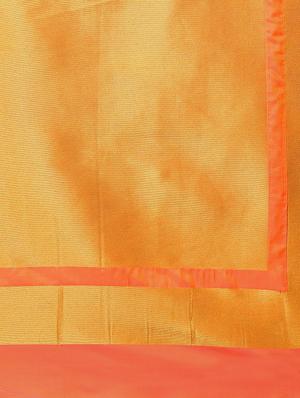 delicate golden zari banarasi saree with blouse - 15414971 - Standard Image - 4