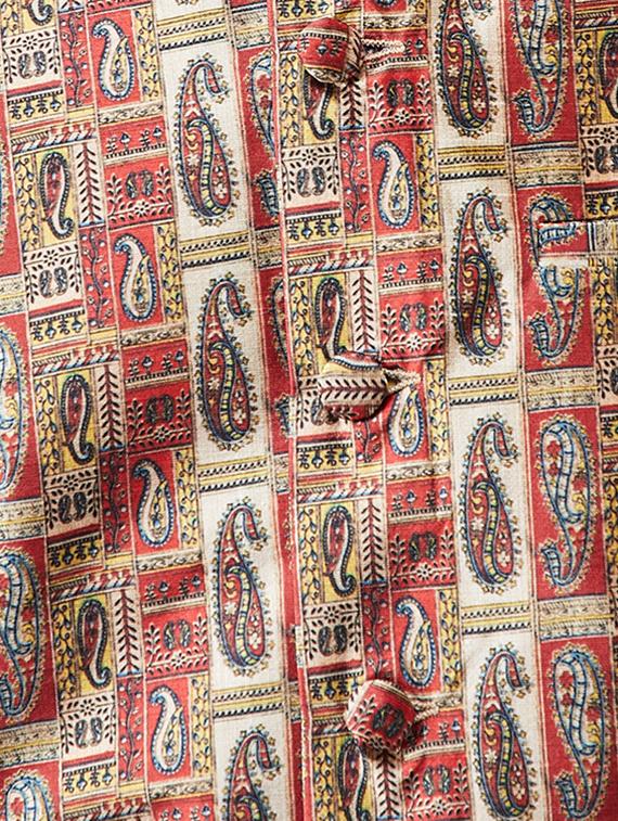 gold silk blend kurta pyjama set with nehru jacket - 15415973 - Zoom Image - 4