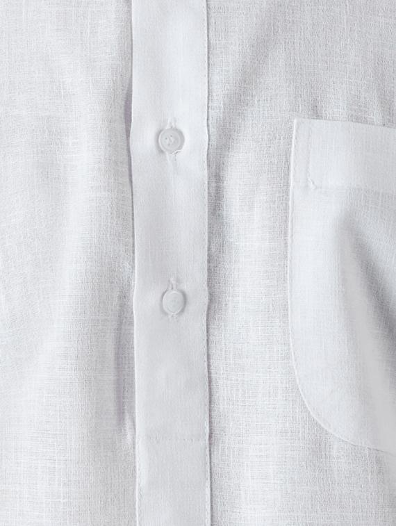 white and pink cotton dhoti kurta set - 15416027 - Zoom Image - 4