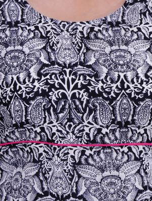 straight printed long kurta - 15416316 - Standard Image - 4