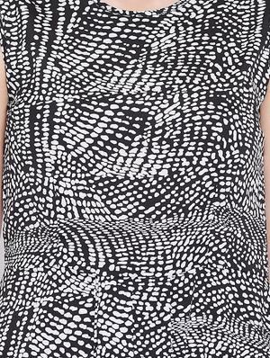 high-low printed kurta - 15416415 - Standard Image - 4