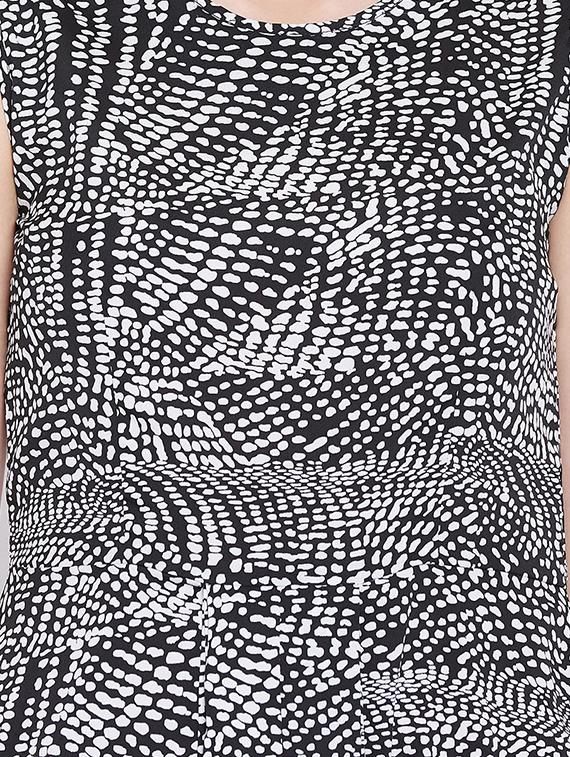 high-low printed kurta - 15416415 - Zoom Image - 4