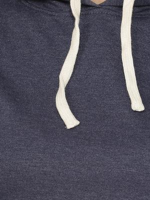 solid hooded cropped sweatshirt - 15416639 - Standard Image - 4
