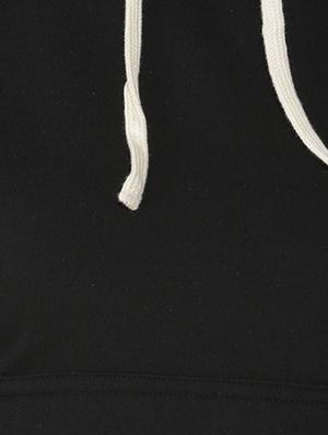 solid hooded sweatshirt - 15416642 - Standard Image - 4