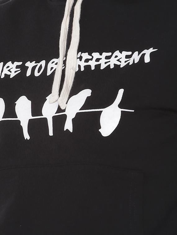 printed hooded sweatshirt - 15416662 - Zoom Image - 4