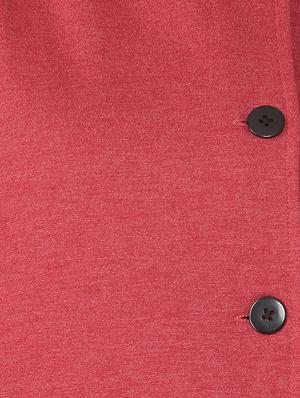 stylized neck button down jacket - 15416674 - Standard Image - 4